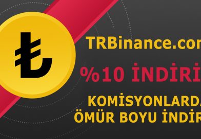 TRBinance.com İndirimli Link %10 İndirim